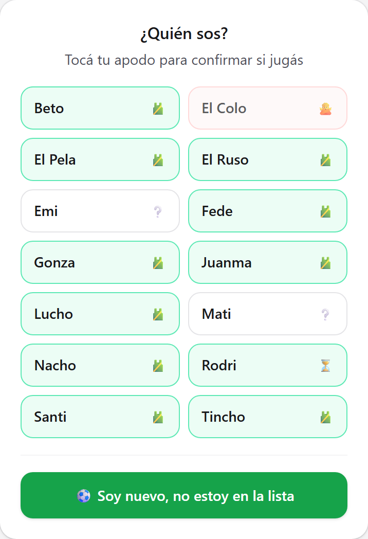 Tocá tu apodo