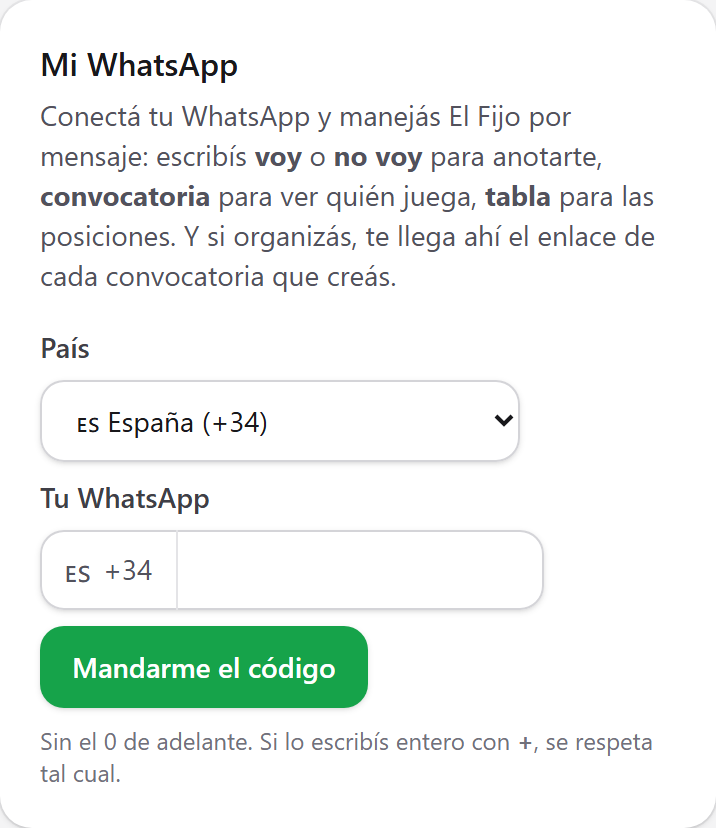 Confirmá tu WhatsApp, una sola vez