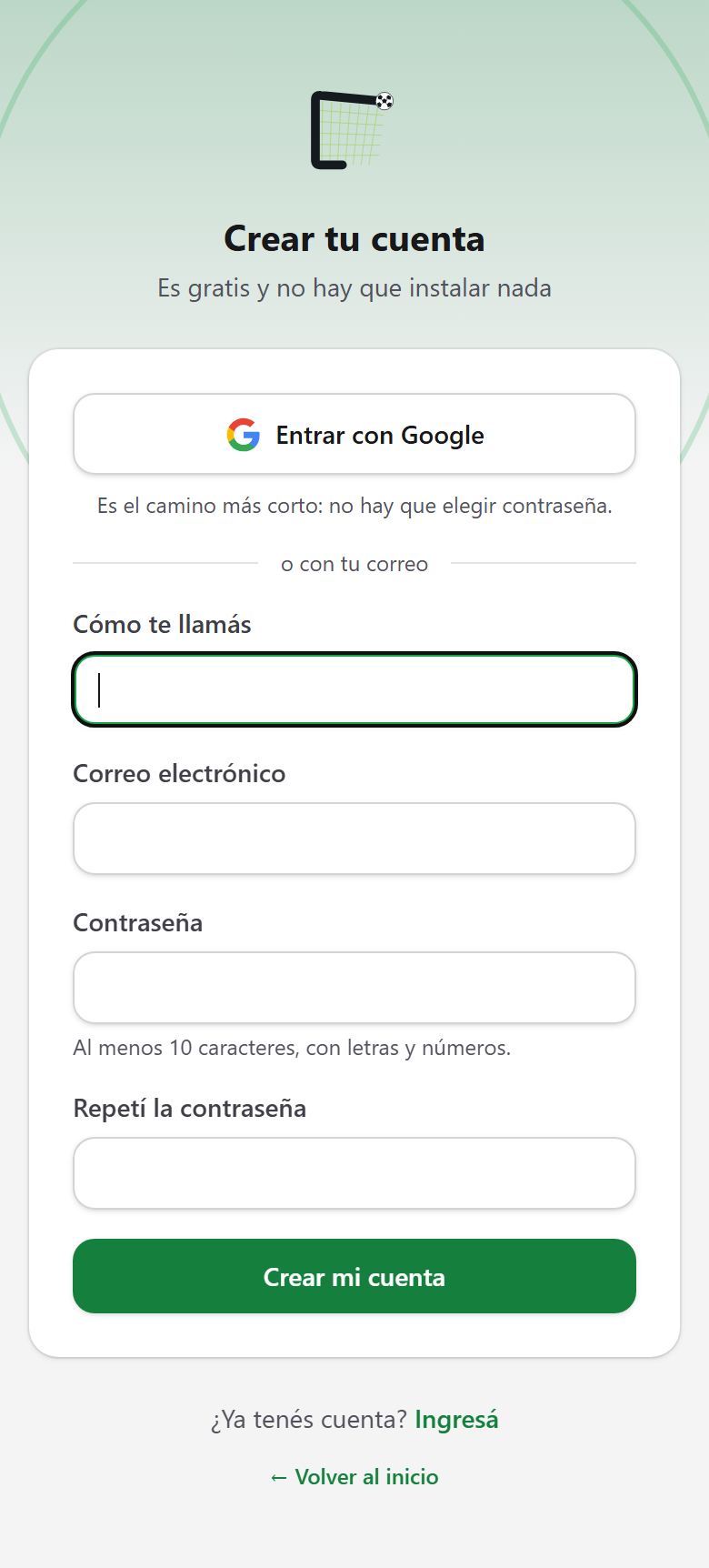 Elegí cómo entrar: hay dos caminos